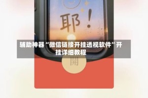 辅助神器“微信链接开挂透视软件”开挂详细教程