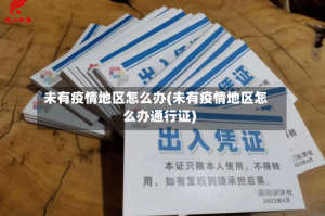 未有疫情地区怎么办(未有疫情地区怎么办通行证)