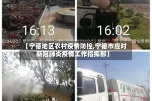 【宁德地区农村疫情防控,宁德市应对新冠肺炎疫情工作指挥部】