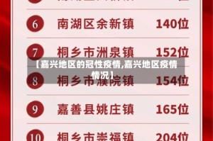 【嘉兴地区的冠性疫情,嘉兴地区疫情情况】