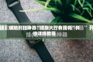 辅助开挂神器“塔底大厅有挂吗”开挂详细教程