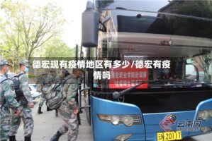 德宏现有疫情地区有多少/德宏有疫情吗