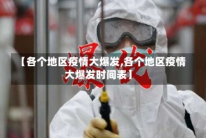 【各个地区疫情大爆发,各个地区疫情大爆发时间表】