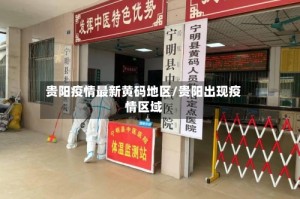 贵阳疫情最新黄码地区/贵阳出现疫情区域