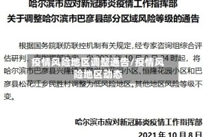 疫情风险地区调整通告/疫情风险地区动态