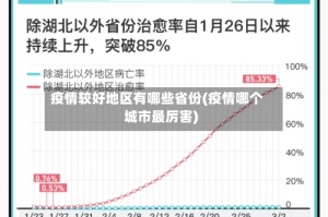 疫情较好地区有哪些省份(疫情哪个城市最厉害)