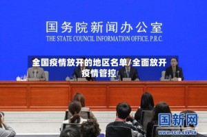 全国疫情放开的地区名单/全面放开疫情管控