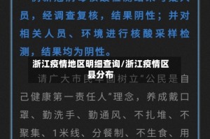 浙江疫情地区明细查询/浙江疫情区县分布