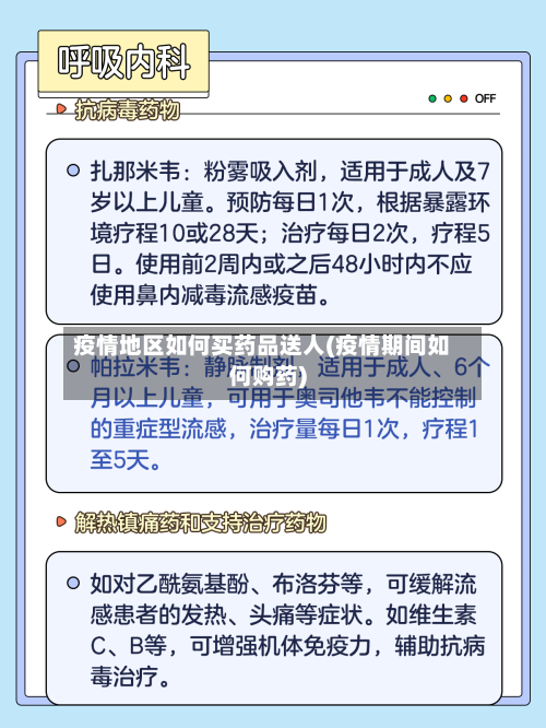 疫情地区如何买药品送人(疫情期间如何购药)-第2张图片