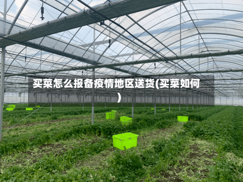 买菜怎么报备疫情地区送货(买菜如何)-第2张图片