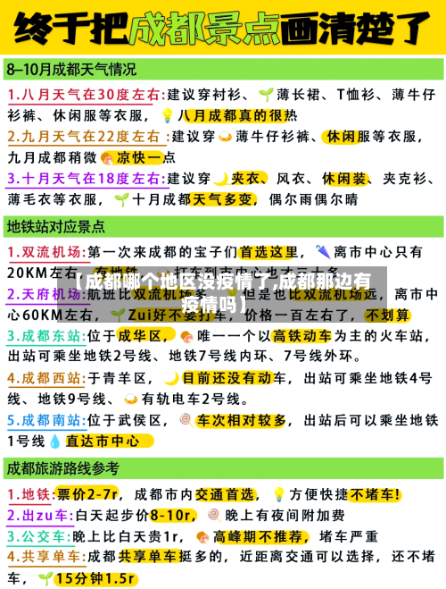 【成都哪个地区没疫情了,成都那边有疫情吗】-第2张图片