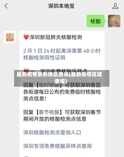 最新疫情更新地区查询(最新疫情区域查询)-第1张图片