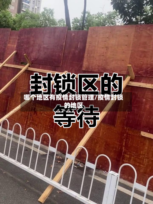 哪个地区有疫情封锁管理/疫情封锁的地区-第3张图片