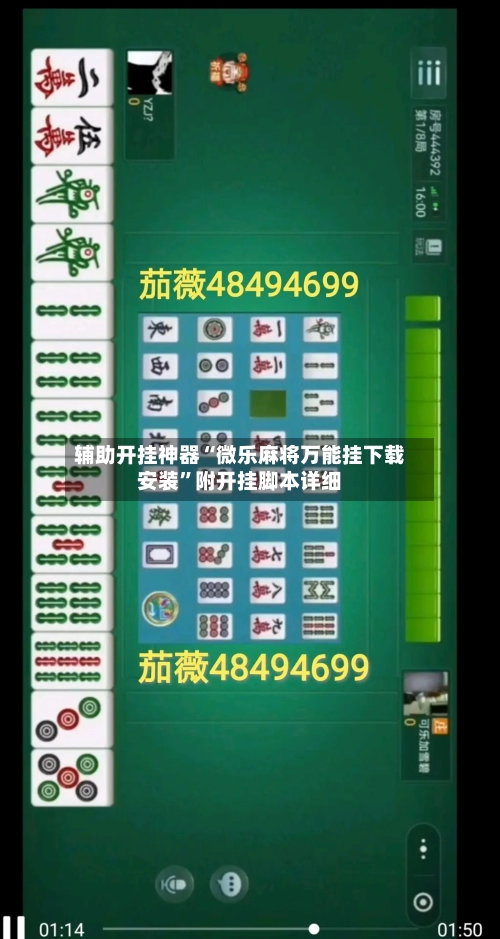 辅助开挂神器“微乐麻将万能挂下载安装”附开挂脚本详细-第1张图片