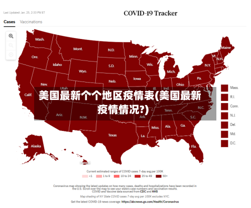 美国最新个个地区疫情表(美国最新疫情情况?)-第1张图片