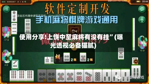 使用分享!上饶中至麻将有没有挂”(曝光透视必备猫腻)-第3张图片