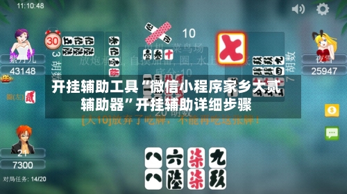 开挂辅助工具“微信小程序家乡大贰辅助器	”开挂辅助详细步骤-第1张图片
