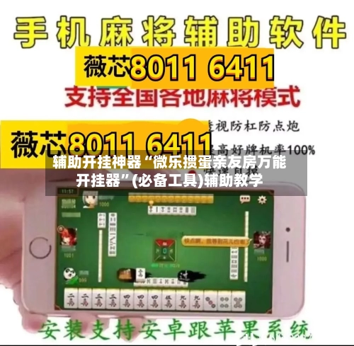 辅助开挂神器“微乐掼蛋亲友房万能开挂器”(必备工具)辅助教学-第1张图片