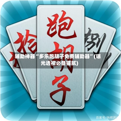 辅助神器“多乐跑胡子免费辅助器”(曝光透视必备猫腻)-第2张图片