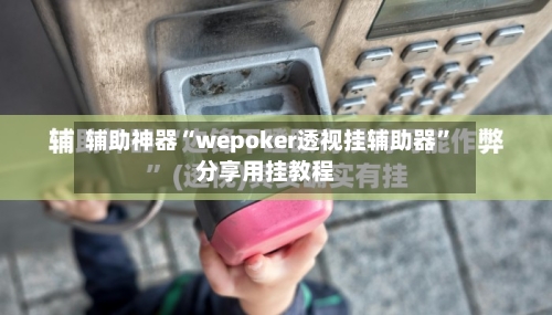 辅助神器“wepoker透视挂辅助器	”分享用挂教程-第2张图片