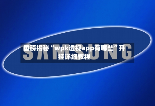 重磅揭秘“wpk透视app有哪些”开挂详细教程-第1张图片