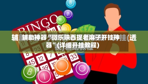 辅助神器“微乐陕西捉老麻子开挂神器”(详细开挂教程)-第1张图片