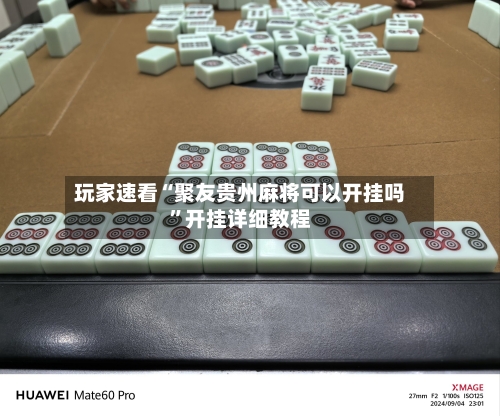 玩家速看“聚友贵州麻将可以开挂吗”开挂详细教程-第1张图片