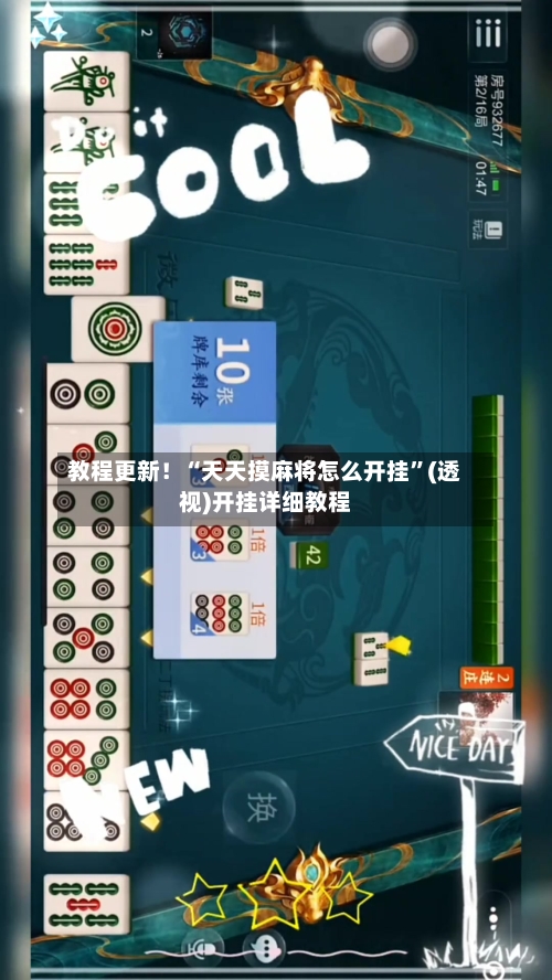 教程更新！“天天摸麻将怎么开挂”(透视)开挂详细教程-第1张图片
