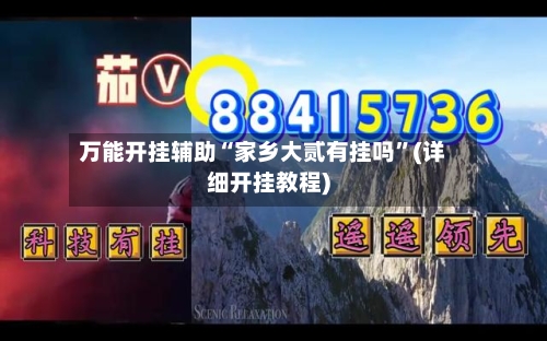 万能开挂辅助“家乡大贰有挂吗”(详细开挂教程)-第3张图片