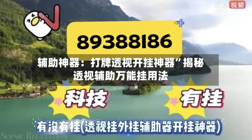辅助神器：打牌透视开挂神器”揭秘透视辅助万能挂用法-第2张图片