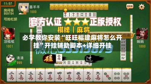必学教你安装“旺旺福建麻将怎么开挂”开挂辅助脚本+详细开挂-第3张图片