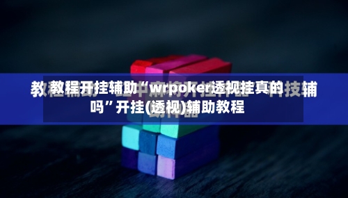 教程开挂辅助“wrpoker透视挂真的吗”开挂(透视)辅助教程-第1张图片