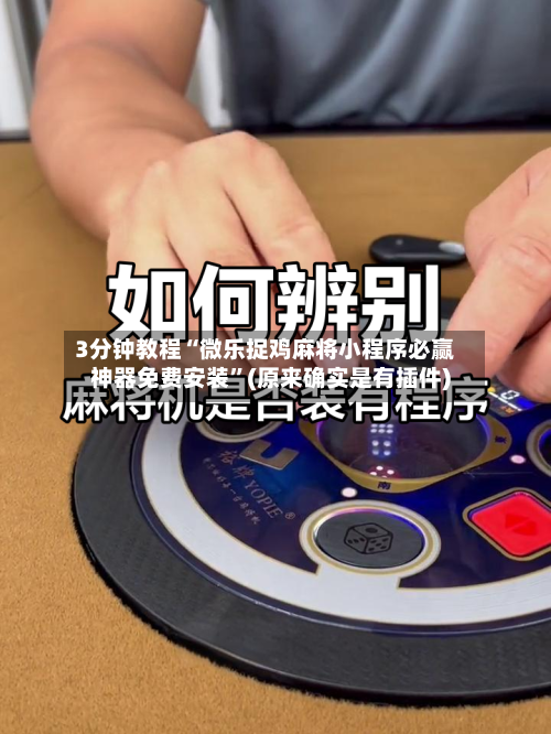 3分钟教程“微乐捉鸡麻将小程序必赢神器免费安装”(原来确实是有插件)-第3张图片