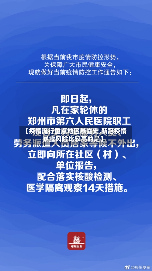 【疫情流行重点地区暴露史,新冠疫情暴露风险比较高的是】-第1张图片