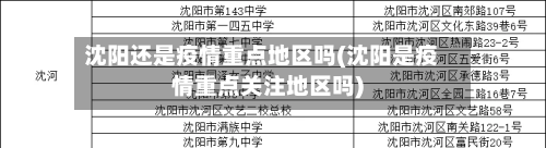 沈阳还是疫情重点地区吗(沈阳是疫情重点关注地区吗)-第1张图片