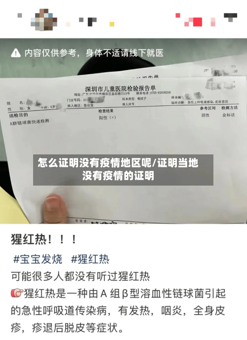 怎么证明没有疫情地区呢/证明当地没有疫情的证明-第3张图片