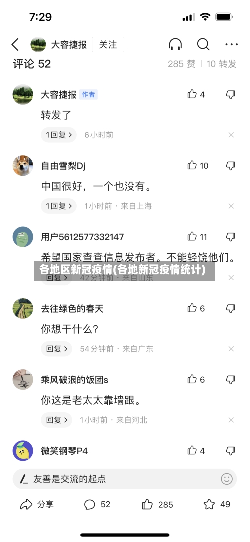 各地区新冠疫情(各地新冠疫情统计)-第1张图片