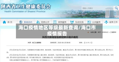 海口疫情地区等级最新查询/海口市疫情报告-第2张图片