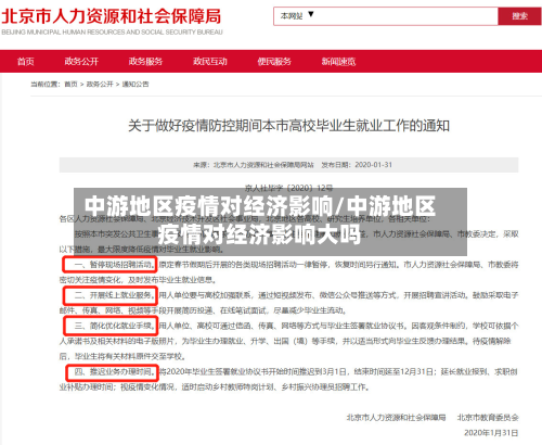 中游地区疫情对经济影响/中游地区疫情对经济影响大吗-第1张图片